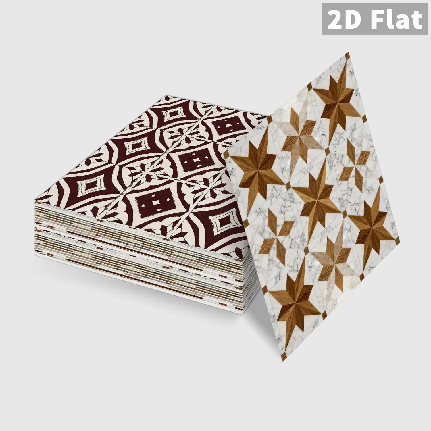 36Pcs Moroccan Tile Stickers, Removable Waterproof Self-Adhesive Wall Decals for Kitchen Bathroom Home Renovation
36Pcs Moroccan Tile Stickers, Removable Waterproof Self-Adhesive Wall Decals for Kitchen Bathroom Home Renovation