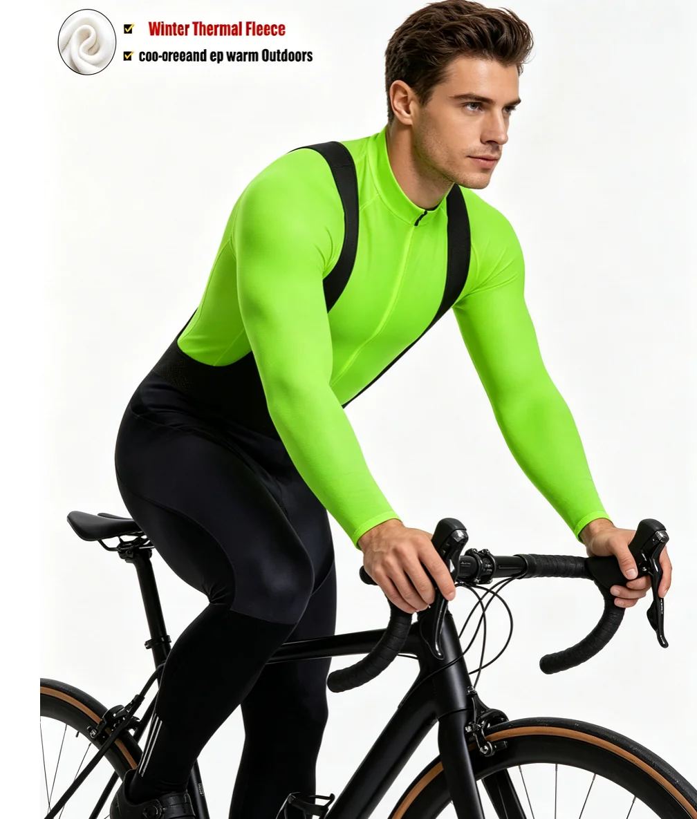 Winter Fleece Men's Cycling Jersey Sets Mountian Bicycle Clothes Wear Ropa Ciclismo Racing Bike Clothing Team Cycling Suit
Winter Fleece Men's Cycling Jersey Sets Mountian Bicycle Clothes Wear Ropa Ciclismo Racing Bike Clothing Team Cycling Suit