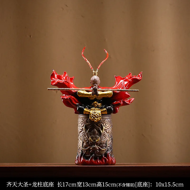 New Kawaii Anime Sun Wukong Handmade Ornament Cartoon Cool Creative Ceramic Home Office Desktop Decoration Accessories toys
New Kawaii Anime Sun Wukong Handmade Ornament Cartoon Cool Creative Ceramic Home Office Desktop Decoration Accessories toys