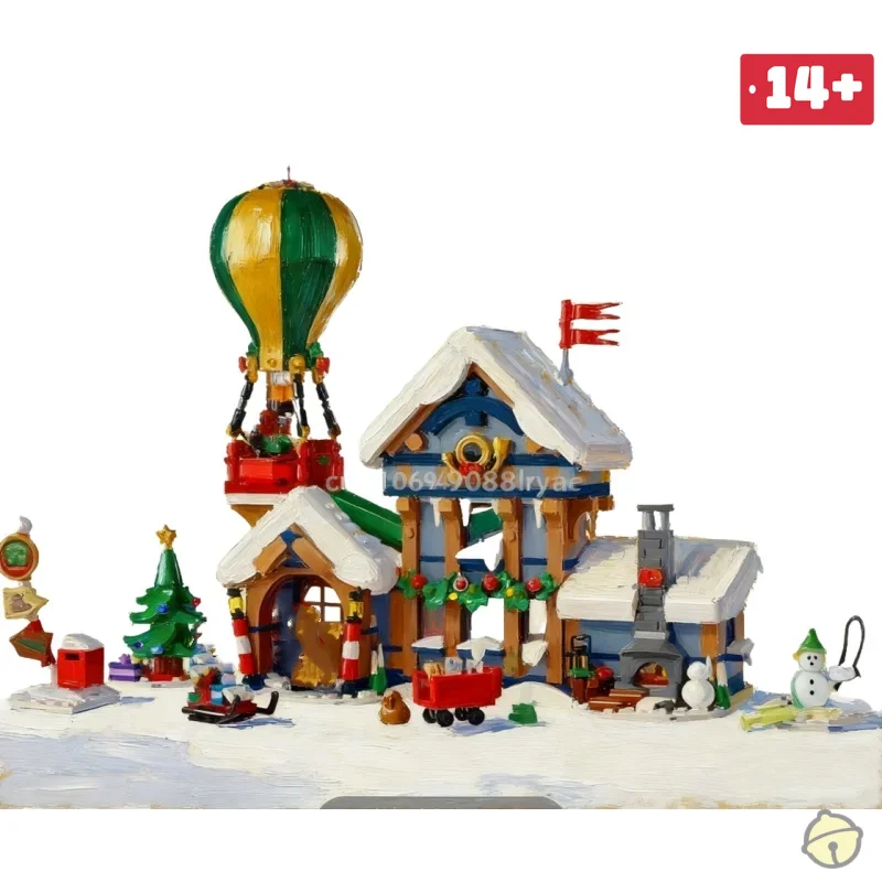 Popular in 2026, Santa Claus post office building blocks, winter building assembly building blocks, Christmas children's toys
Popular in 2026, Santa Claus post office building blocks, winter building assembly building blocks, Christmas children's toys