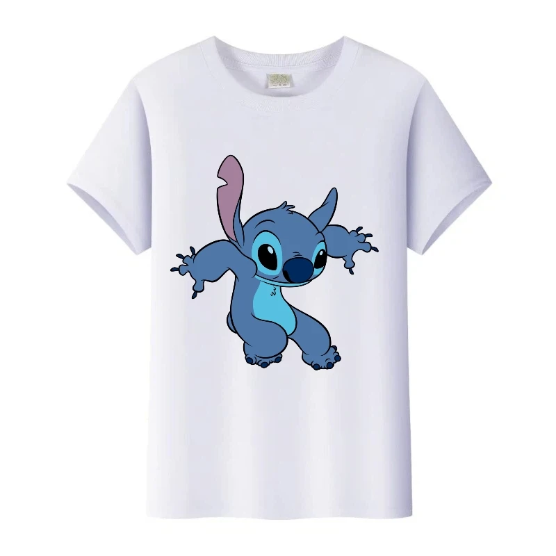 Топы с графическим рисунком Disney Stitch, блузки с круглым вырезом для мальчиков, белая уличная одежда для девочек, одежда унисекс, женские свободные футболки, семейная футболка с круглым вырезом, подарок
Топы с графическим рисунком Disney Stitch, блузки с круглым вырезом для мальчиков, белая уличная одежда для девочек, одежда унисекс, женские свободные футболки, семейная футболка с круглым вырезом, подарок