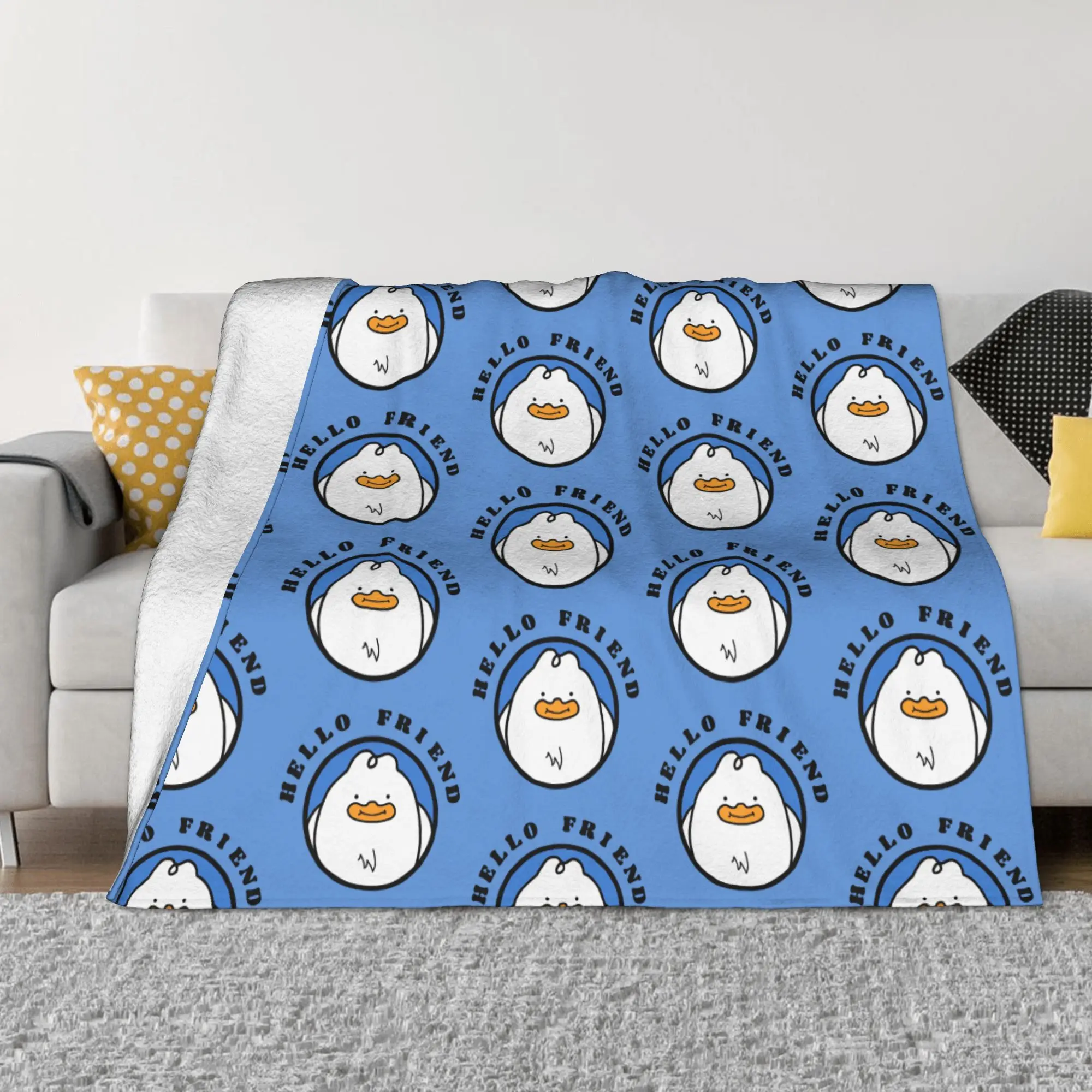 Kpop Demon Hunters Duck Greeting Card Hello Friend Blankets Coral Fleece Plush Lightweight Throw Blanket for Bed Bedspread 
Kpop Demon Hunters Duck Greeting Card Hello Friend Blankets Coral Fleece Plush Lightweight Throw Blanket for Bed Bedspread