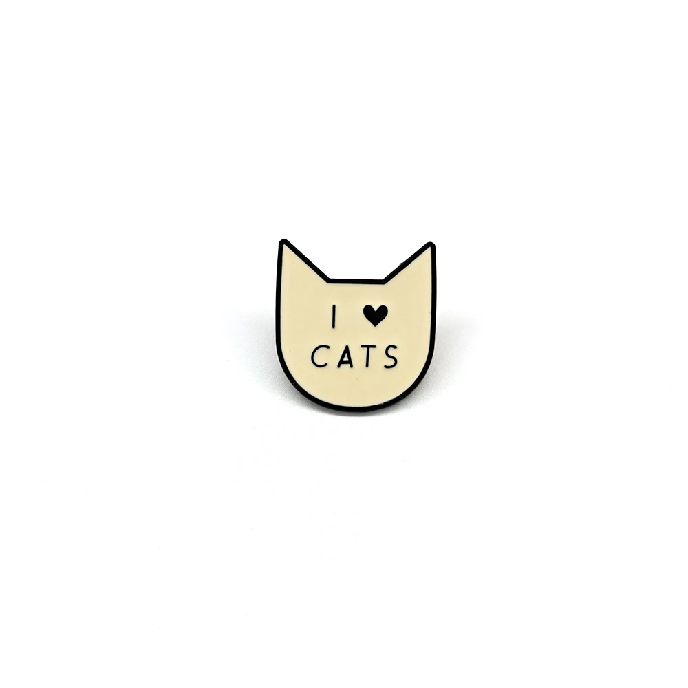 Cute Cartoon I Love Cat Brooch Metal Enamel Badges Pins Lapel Pin For Women Clothes Backpack Accessories Jewelry Gift
Cute Cartoon I Love Cat Brooch Metal Enamel Badges Pins Lapel Pin For Women Clothes Backpack Accessories Jewelry Gift
