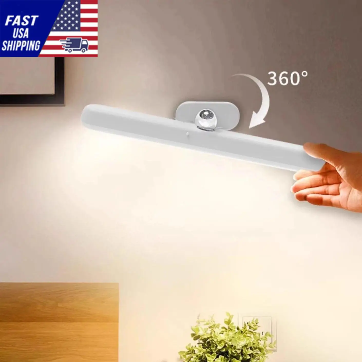 360 Degree Rotatable Magnetic Vanity Light LED Night Light Portable RechargeableWall Lamp For Bedroom Bedside Lamp Touch
360 Degree Rotatable Magnetic Vanity Light LED Night Light Portable RechargeableWall Lamp For Bedroom Bedside Lamp Touch