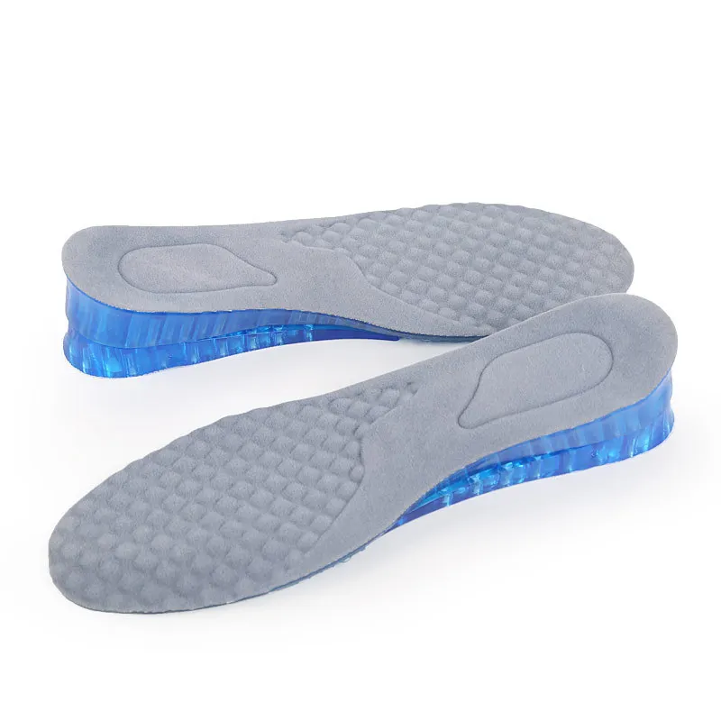 1 Pair Double layer Silicone Insoles Comfy Unisex Women Men Silicone Gel Lift Height Increase Shoe Insoles Heel Insert Pad
1 Pair Double layer Silicone Insoles Comfy Unisex Women Men Silicone Gel Lift Height Increase Shoe Insoles Heel Insert Pad