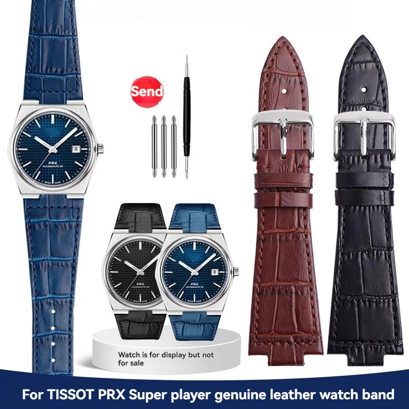 Cowhide Lea-ther Watchband Men for Tissot PRX Series Super Player T137.407 T137.410 Stainless Steel Strap 12mm Wristband
Cowhide Lea-ther Watchband Men for Tissot PRX Series Super Player T137.407 T137.410 Stainless Steel Strap 12mm Wristband