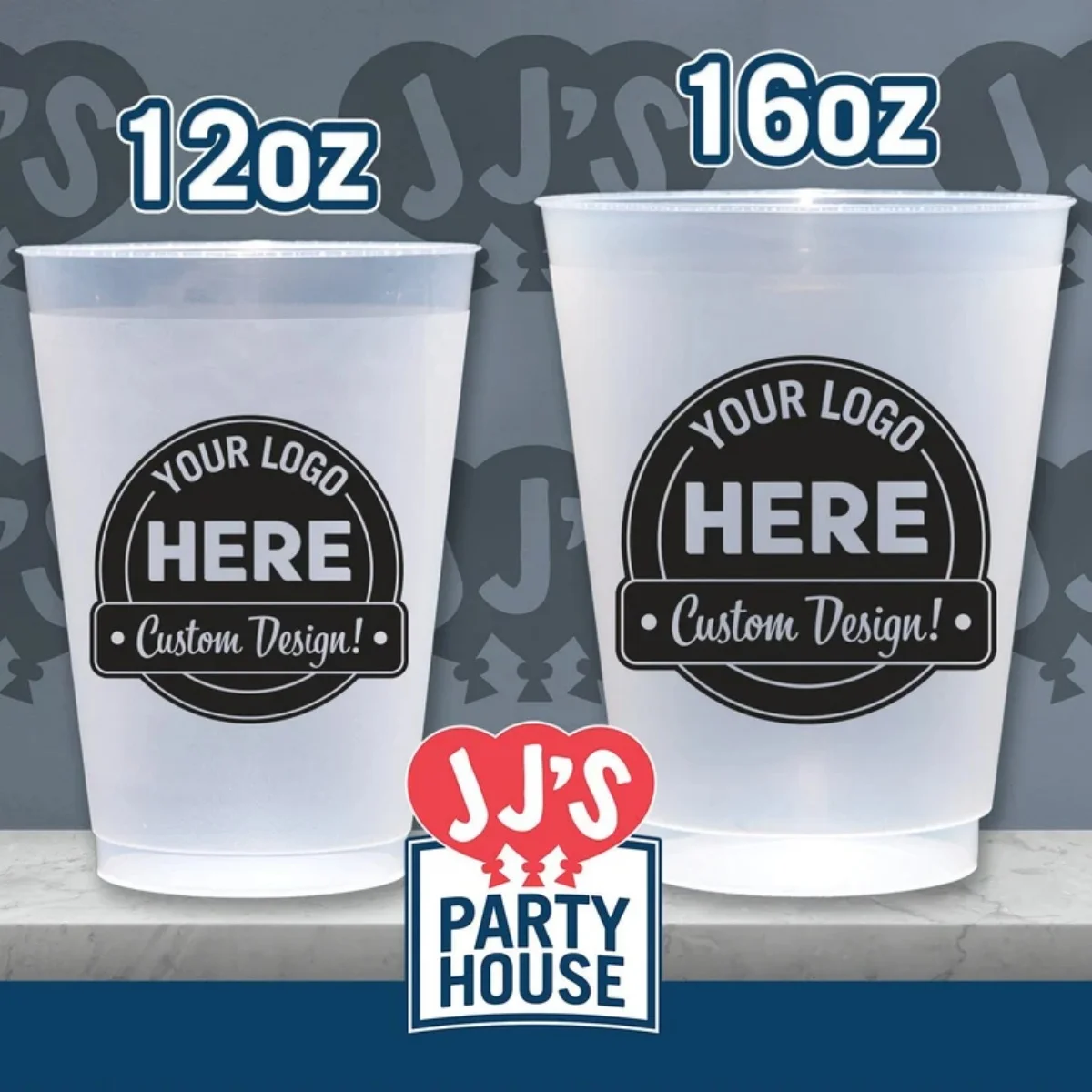 10pcs Custom Frosted Cups, Printed Birthday, Wedding, Graduation and Special Occasion Party Frosted Flex Shatterproof Cups (One
10pcs Custom Frosted Cups, Printed Birthday, Wedding, Graduation and Special Occasion Party Frosted Flex Shatterproof Cups (One