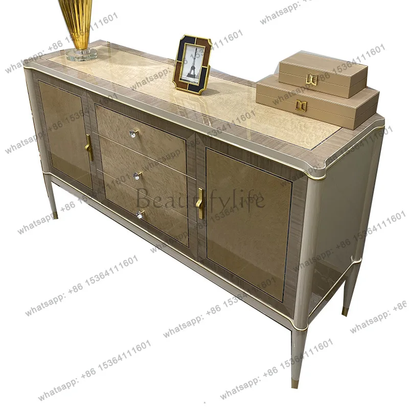 Современный приставной шкаф для гостиной, простой шкаф для хранения чая, шкаф для хранения вина в столовой.
Современный приставной шкаф для гостиной, простой шкаф для хранения чая, шкаф для хранения вина в столовой.