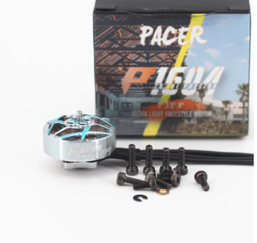 P1604 KV2850 6S/KV3800 4S 4PCS T-MOTOR Brushless Motor 1.5mm Shaft 9*9mm Holes For RC FPV Freestyle 3.5inch Sub 250g Drone
P1604 KV2850 6S/KV3800 4S 4PCS T-MOTOR Brushless Motor 1.5mm Shaft 9*9mm Holes For RC FPV Freestyle 3.5inch Sub 250g Drone