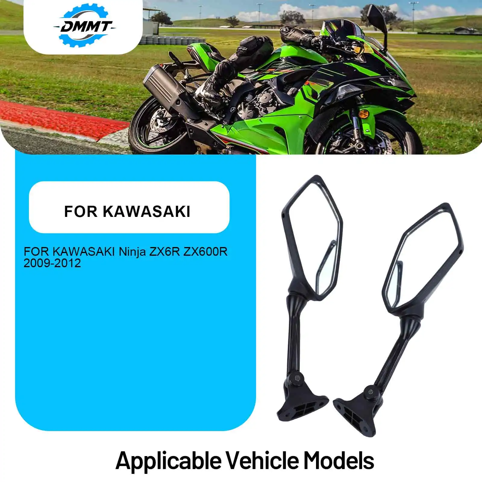 The Rearview Motorcycle Mirror For Kawasaki Ninja ZX6R ZX600R 2009-2012 Motorcycle Rearview Mirror Left And Right Hand
The Rearview Motorcycle Mirror For Kawasaki Ninja ZX6R ZX600R 2009-2012 Motorcycle Rearview Mirror Left And Right Hand