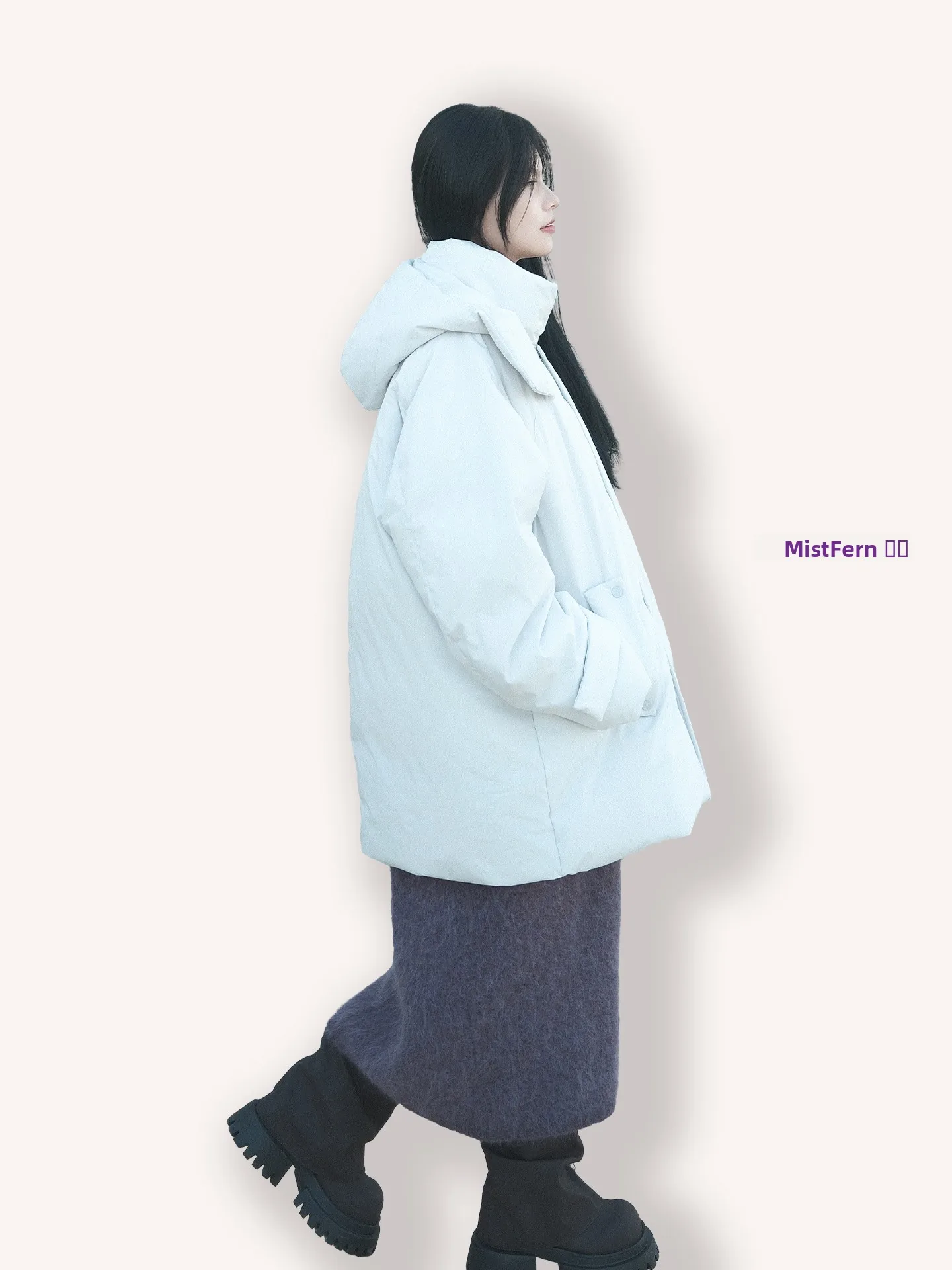 Пуховик MistFern с капюшоном и воротником-стойкой, в корейском стиле, для повседневной носки, теплый, удлиненный, стандартный крой, белый, на пуху
Пуховик MistFern с капюшоном и воротником-стойкой, в корейском стиле, для повседневной носки, теплый, удлиненный, стандартный крой, белый, на пуху