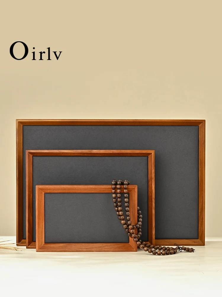 Высококачественный деревянный поднос для демонстрации ювелирных изделий, жемчужный нефритовый резной орнамент, тарелка из бисера, поднос для осмотра товаров 
Высококачественный деревянный поднос для демонстрации ювелирных изделий, жемчужный нефритовый резной орнамент, тарелка из бисера, поднос для осмотра товаров