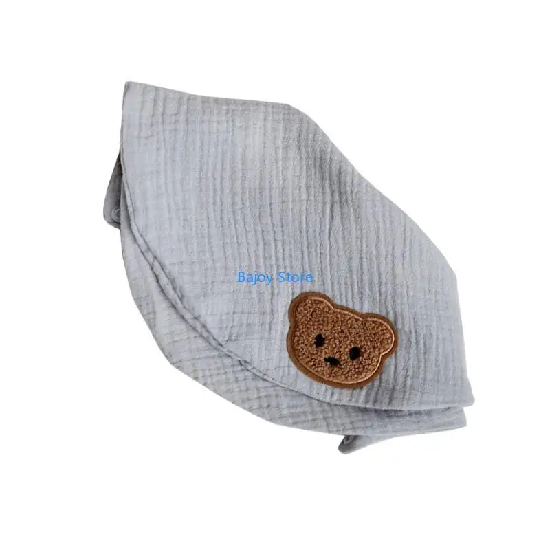 63HE Lovely Baby Teething Bib Soft & Absorbent Infant Bandana Scarf Toddler Saliva Towel 2-Layer for Feeding and Drooling
63HE Lovely Baby Teething Bib Soft & Absorbent Infant Bandana Scarf Toddler Saliva Towel 2-Layer for Feeding and Drooling