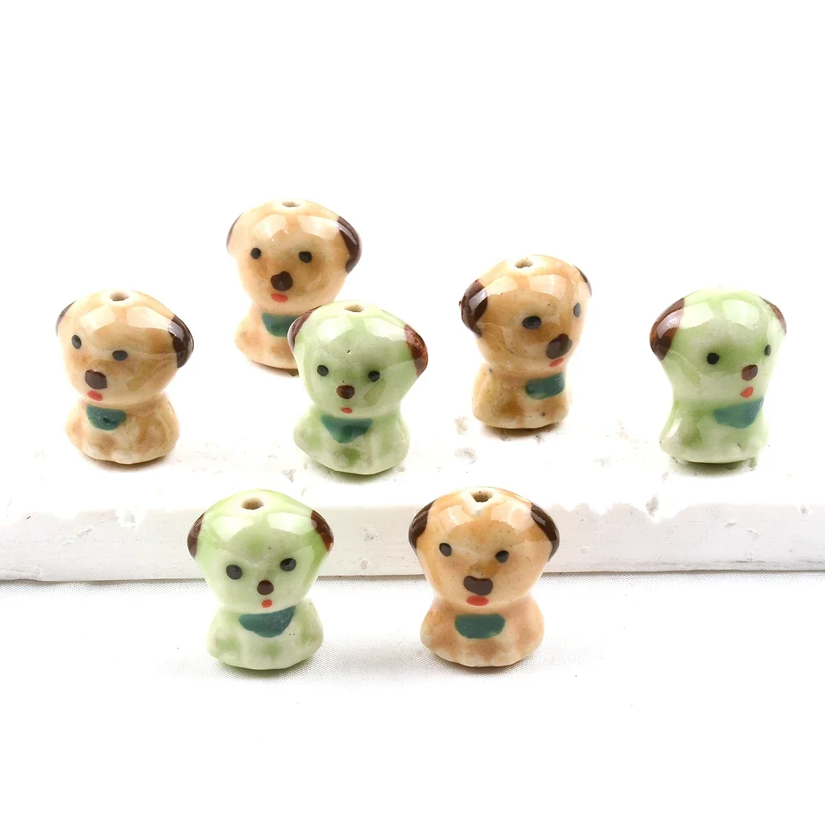 Керамические бусины для бижутерии «сделай сам», 15 х18 мм
Керамические бусины для бижутерии «сделай сам», 15 х18 мм