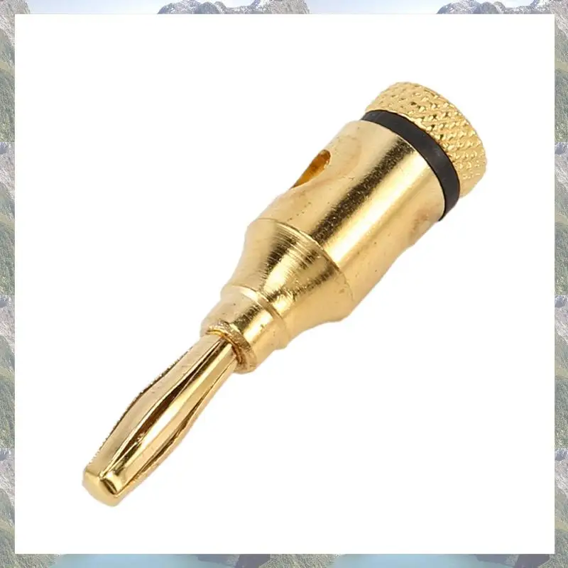 N75R-Banana Plugs Open Screw 24K Gold Plated Plugs Audio Jack Connector For Speaker Stereo Cable, 120-Pack (60 Red, 60 Black)
N75R-Banana Plugs Open Screw 24K Gold Plated Plugs Audio Jack Connector For Speaker Stereo Cable, 120-Pack (60 Red, 60 Black)
