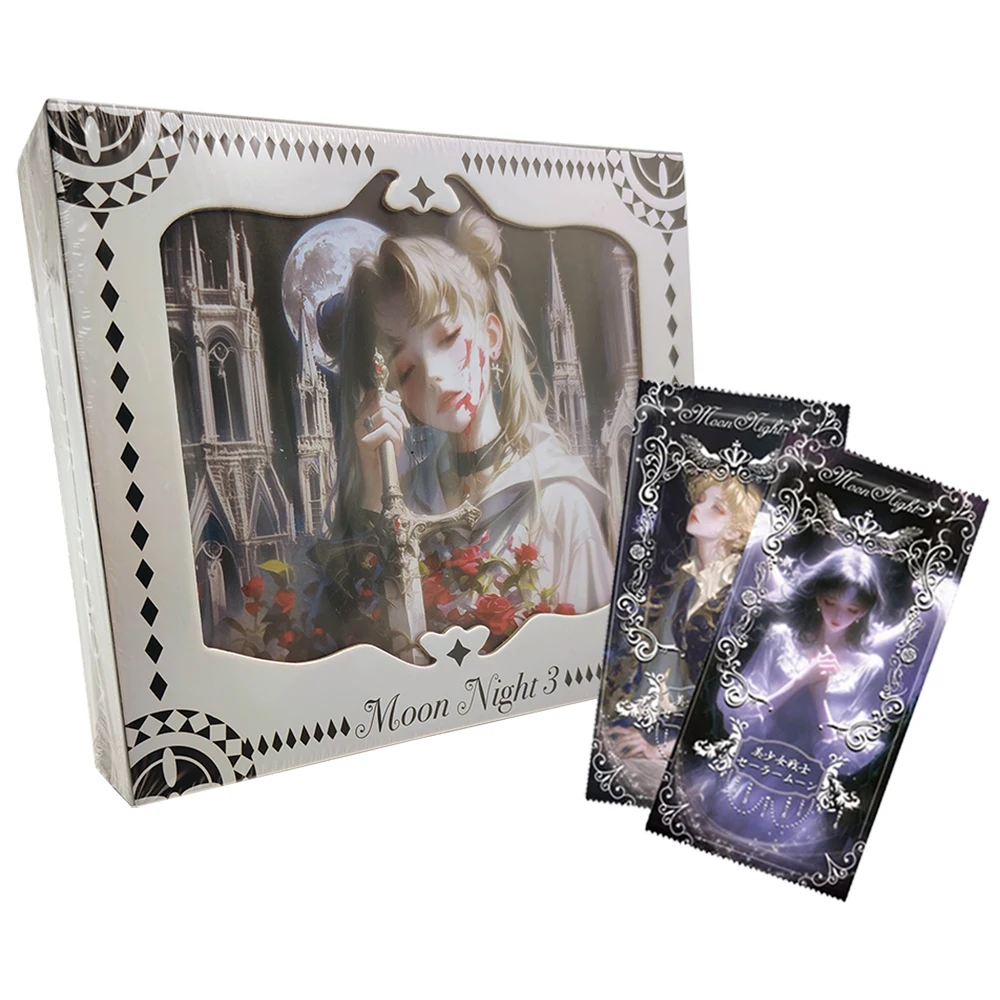 Japanese Fantasy Battle Anime Sailor Moon Collection Card Girl's Favorite Beautiful Magical Girl Limited Edition Card Gifts Toys
Japanese Fantasy Battle Anime Sailor Moon Collection Card Girl's Favorite Beautiful Magical Girl Limited Edition Card Gifts Toys