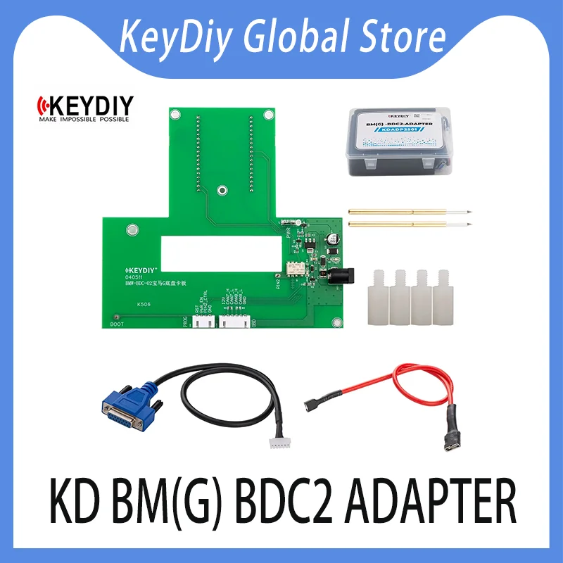 KeyDiy BM(G) BDC2 Adapter Solder-free Adapter Stable Key Programming Connector BDC2 G Series Key Programming on KDX4 KD X4 KD-X4
KeyDiy BM(G) BDC2 Adapter Solder-free Adapter Stable Key Programming Connector BDC2 G Series Key Programming on KDX4 KD X4 KD-X4