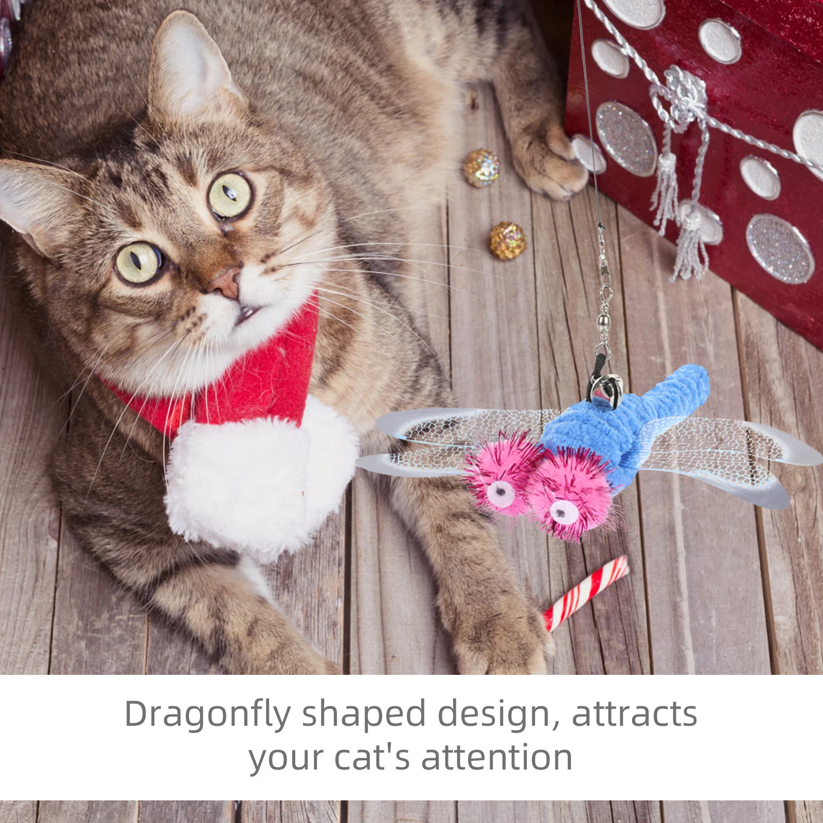 5Pcs Dragonfly Cat Catch Accessories Replacement Heads Durable Interactive Teaser Wand Refills Engaging Safe Eco Friendly
5Pcs Dragonfly Cat Catch Accessories Replacement Heads Durable Interactive Teaser Wand Refills Engaging Safe Eco Friendly