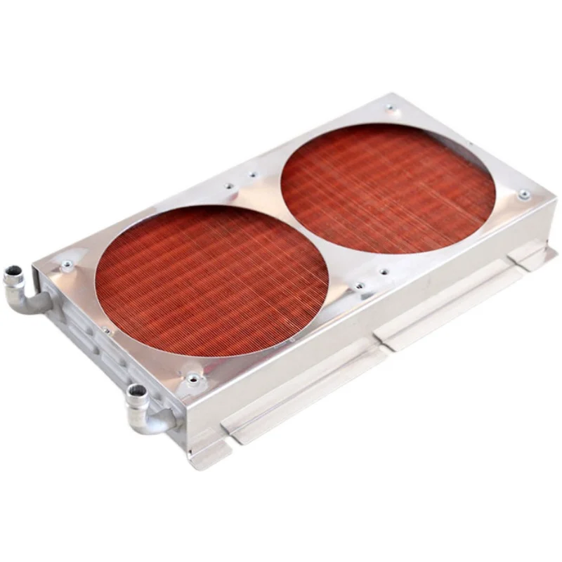 New 240 Stainless Steel Heat Exchanger, Water Cooled Exhaust, Copper Fin Radiator
New 240 Stainless Steel Heat Exchanger, Water Cooled Exhaust, Copper Fin Radiator