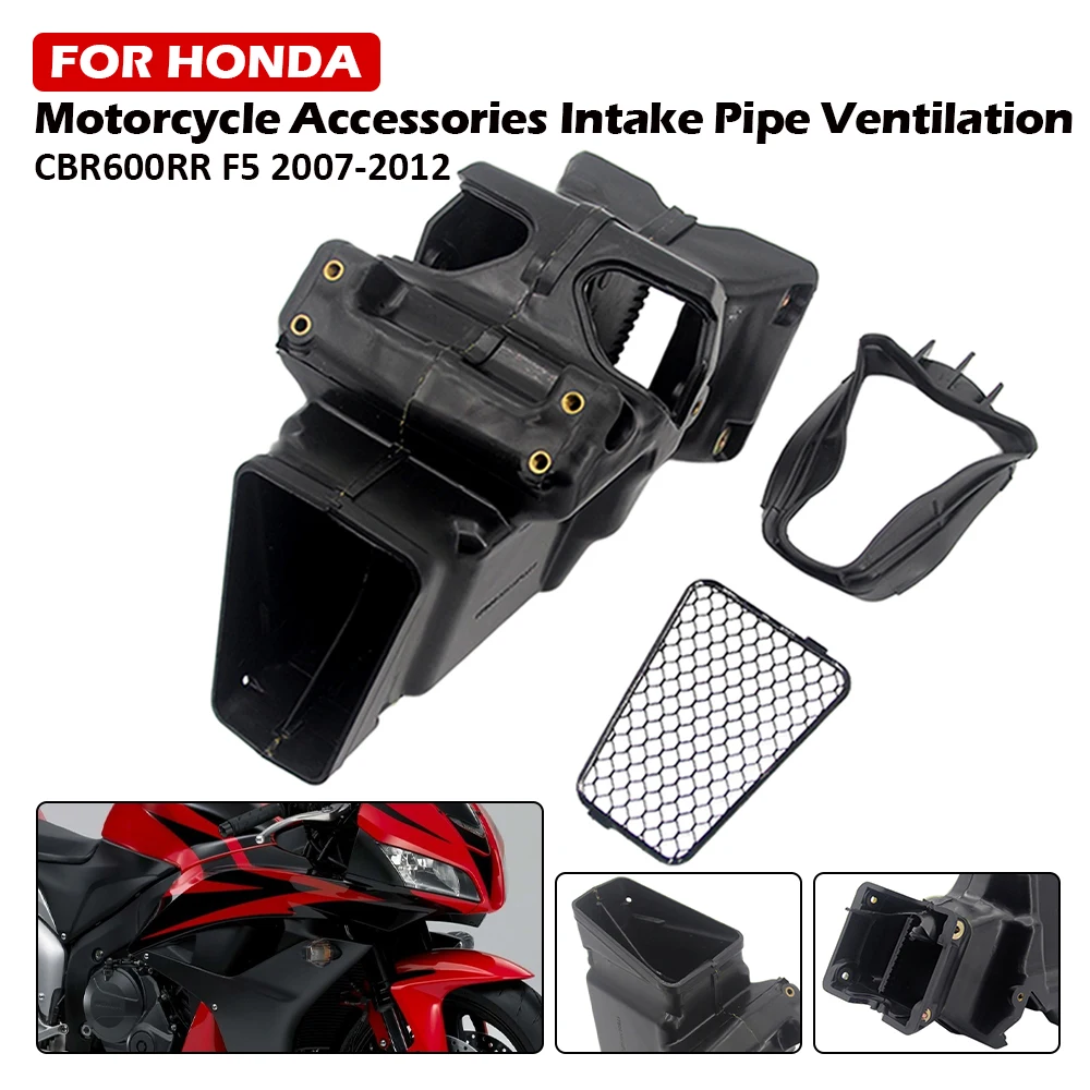 Motorcycle Ram Air Tube Duct Intake With Headlight Bracket Fit For Honda CBR600RR 2007 2008 2009 2010 2011 2012 Parts
Motorcycle Ram Air Tube Duct Intake With Headlight Bracket Fit For Honda CBR600RR 2007 2008 2009 2010 2011 2012 Parts