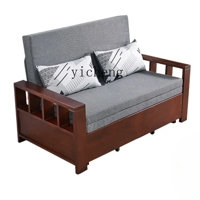 ZZTQH multifunctional dual-purpose electric folding sofa bed living room foldable double solid wood retractable bed
ZZTQH multifunctional dual-purpose electric folding sofa bed living room foldable double solid wood retractable bed