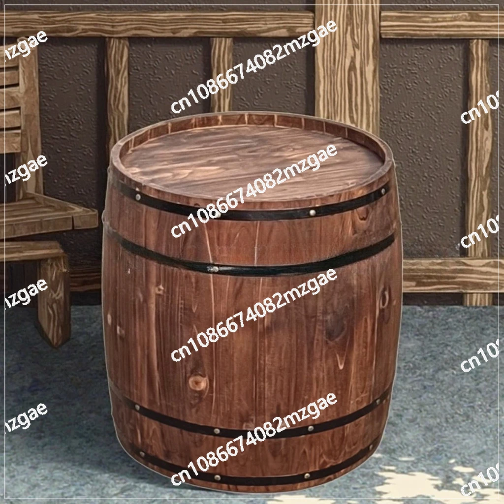 Oak barrel winery homestay decoration wedding props decoration carbonized color
Oak barrel winery homestay decoration wedding props decoration carbonized color