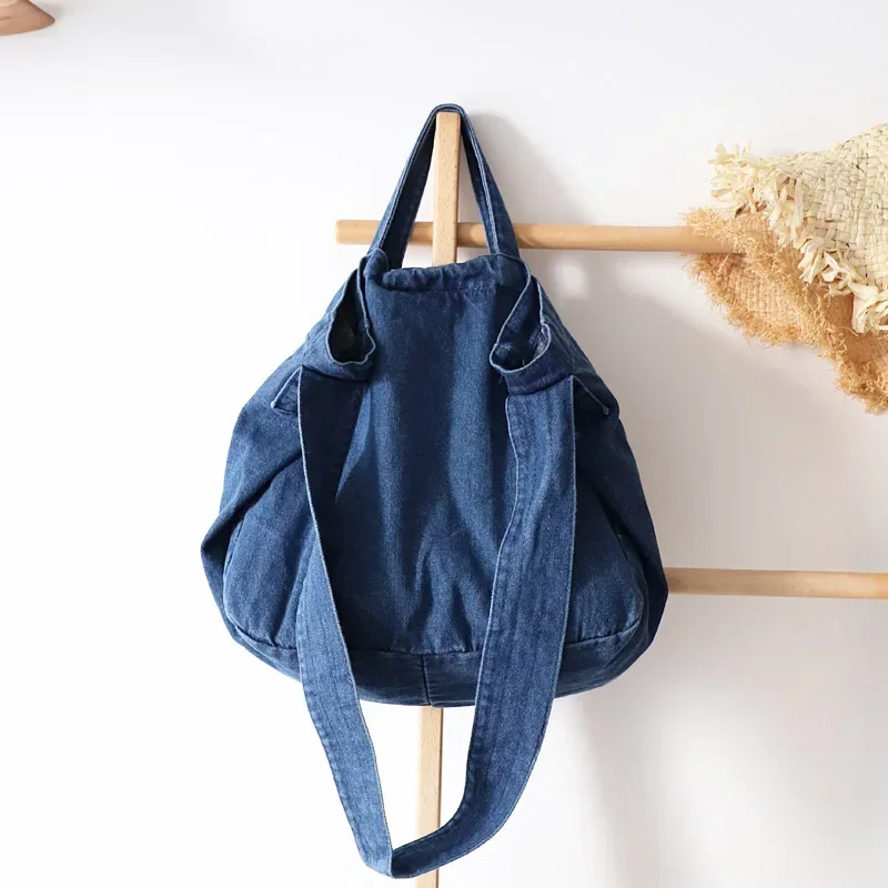 Women's Shoulder Bag Denim Solid Color Literary Shoulder Handbags Korean Simple Casual Denim Crossbody Bags
Women's Shoulder Bag Denim Solid Color Literary Shoulder Handbags Korean Simple Casual Denim Crossbody Bags