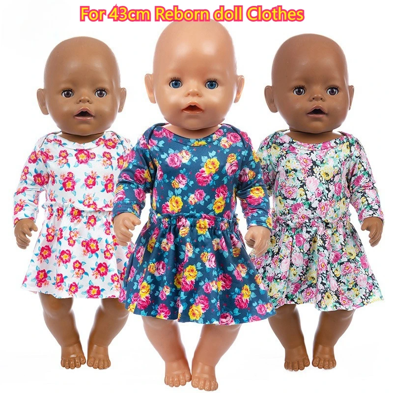 Платье с цветочным принтом и длинными рукавами для кукол Реборн 43 см, одежда для кукол Американ Гёрл 18 дюймов, мягкий хлопковый наряд, подарок для девочек
Платье с цветочным принтом и длинными рукавами для кукол Реборн 43 см, одежда для кукол Американ Гёрл 18 дюймов, мягкий хлопковый наряд, подарок для девочек