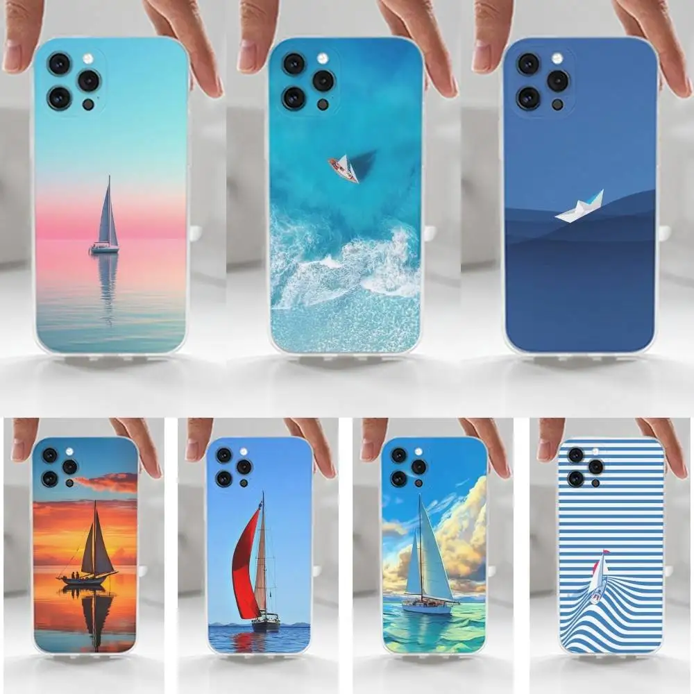 Sailing Boat Cartoon Phone Case For iPhone 16,15,14,13,12,11 Plus,Pro,Max,XR,XS,X,7,8 Plus,SE,Mini,Transparent,Silicone Case
Sailing Boat Cartoon Phone Case For iPhone 16,15,14,13,12,11 Plus,Pro,Max,XR,XS,X,7,8 Plus,SE,Mini,Transparent,Silicone Case