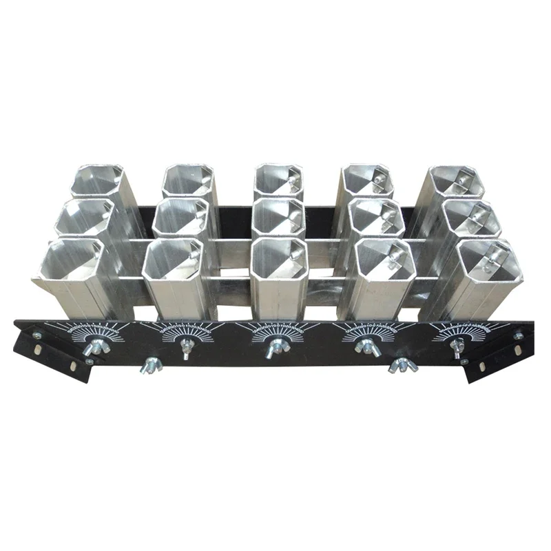 Liuyang Factory 1.2 Inch 15 Shots Aluminum Fireworks Display Mortar Racks Fireworks Display Tubes Racks For Display Fireworks
Liuyang Factory 1.2 Inch 15 Shots Aluminum Fireworks Display Mortar Racks Fireworks Display Tubes Racks For Display Fireworks