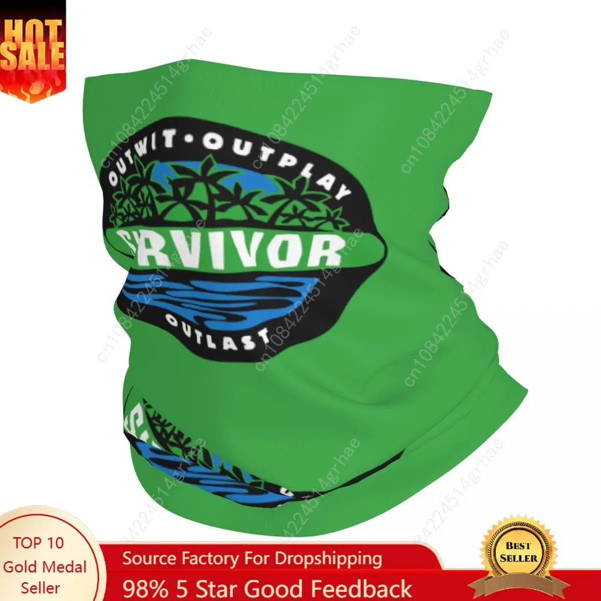 Adventure Game TV Show Survivor Neck Gaiter Women Men Windproof Winter Bandana Scarf for Cycling
Adventure Game TV Show Survivor Neck Gaiter Women Men Windproof Winter Bandana Scarf for Cycling