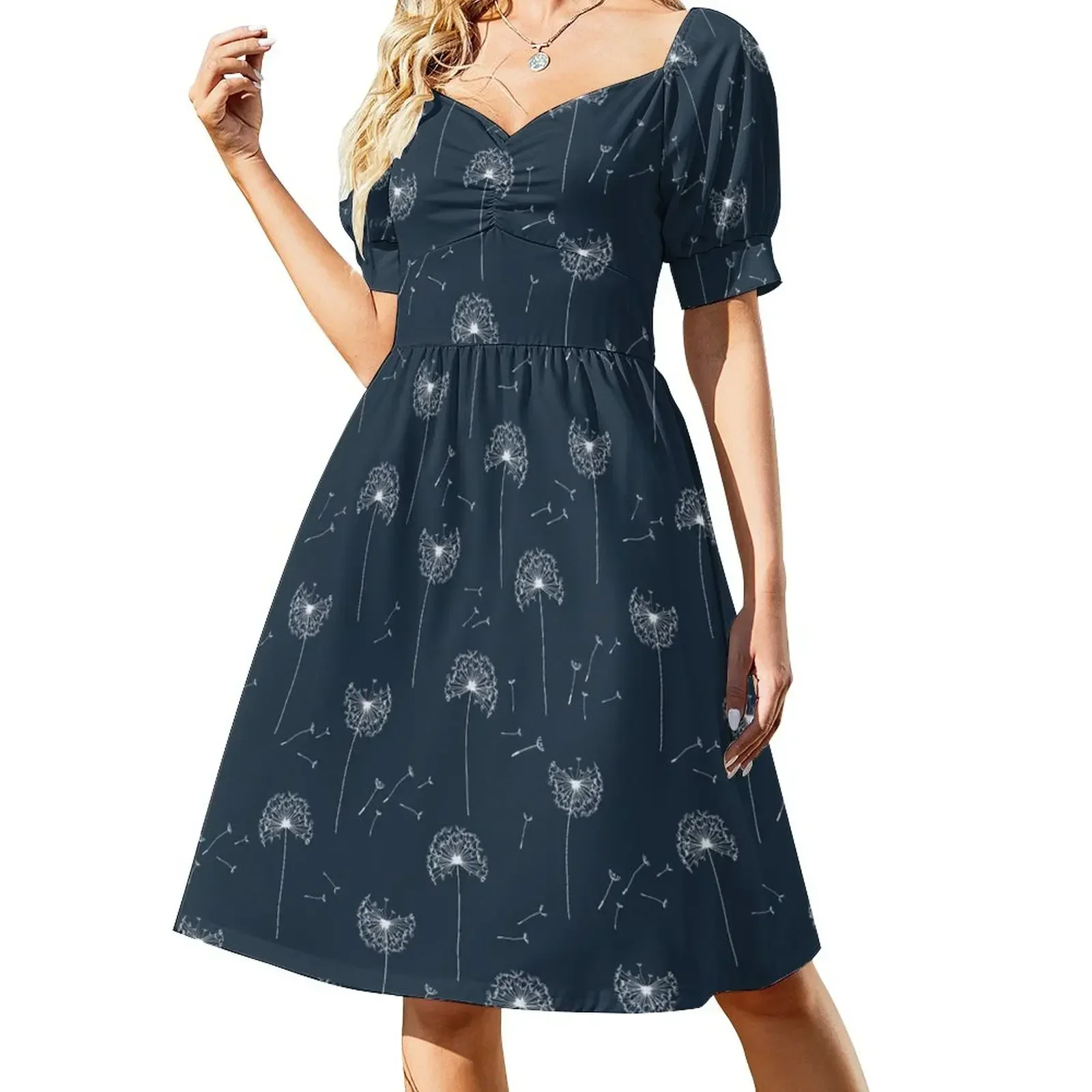 Floral pattern of dandelions Short-Sleeved Dress women's summer clothing 2025 Summer dresses for women
Floral pattern of dandelions Short-Sleeved Dress women's summer clothing 2025 Summer dresses for women
