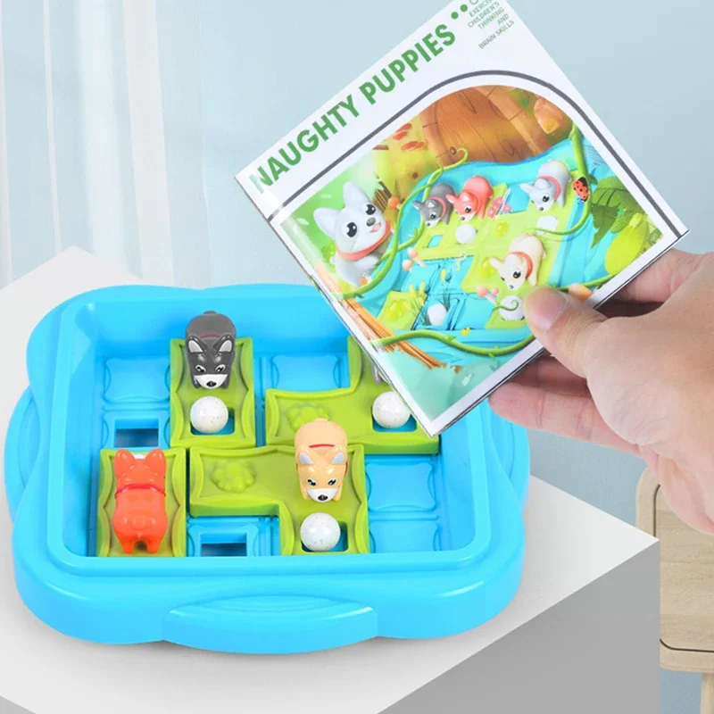 Children Education Learning Toys Push bead Board Game Logic Game IQ Training Spatial Planning Animal Theme
Children Education Learning Toys Push bead Board Game Logic Game IQ Training Spatial Planning Animal Theme