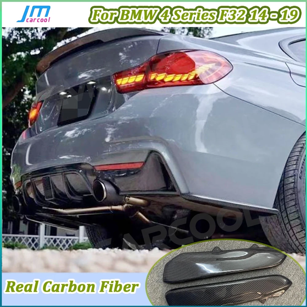 2PCS Rear Splitters Apron Bumper Diffuser Spoiler For BMW 4 Series F32 F33 F36 M Sport 2014 - 2019 Sport Style Carbon Fiber
2PCS Rear Splitters Apron Bumper Diffuser Spoiler For BMW 4 Series F32 F33 F36 M Sport 2014 - 2019 Sport Style Carbon Fiber