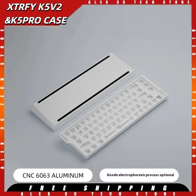 Adapted To Xtrfy K5v2 K5pro Keyboard Case 65% Magnetic Switch Customized Full Keys Hot Swap Anode&E-coat CNC Aluminum Alloy Case
Adapted To Xtrfy K5v2 K5pro Keyboard Case 65% Magnetic Switch Customized Full Keys Hot Swap Anode&E-coat CNC Aluminum Alloy Case