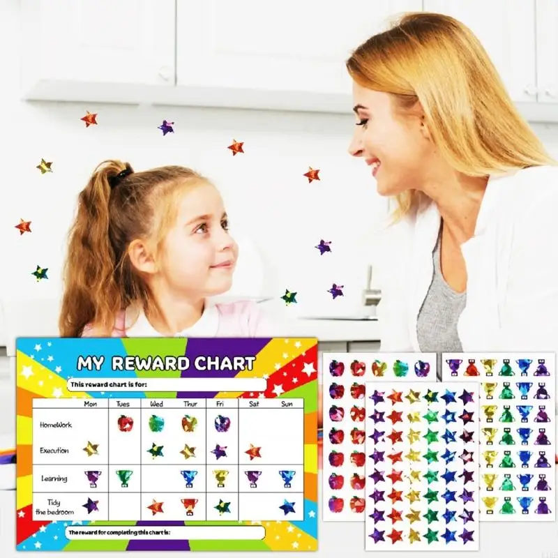 Colorful Star Reward Sticker with My Reward Chart Card For Kid Student Good Behavior Homework and Daily Chore Tracking K1KF
Colorful Star Reward Sticker with My Reward Chart Card For Kid Student Good Behavior Homework and Daily Chore Tracking K1KF