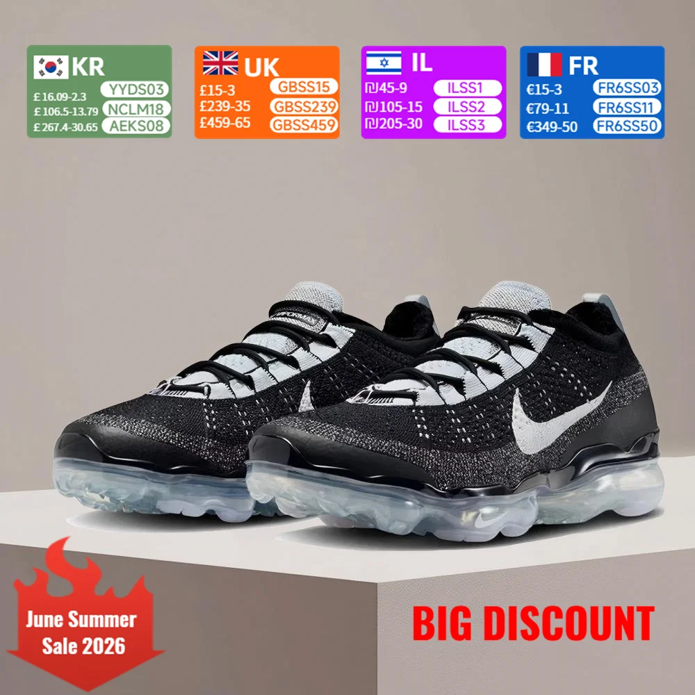 Nike AIR VAPORMAX Men's Running Shoes Slip-Resistant, Durable, Stylish, Versatile Breathable Running Shoes DV1678-010
Nike AIR VAPORMAX Men's Running Shoes Slip-Resistant, Durable, Stylish, Versatile Breathable Running Shoes DV1678-010