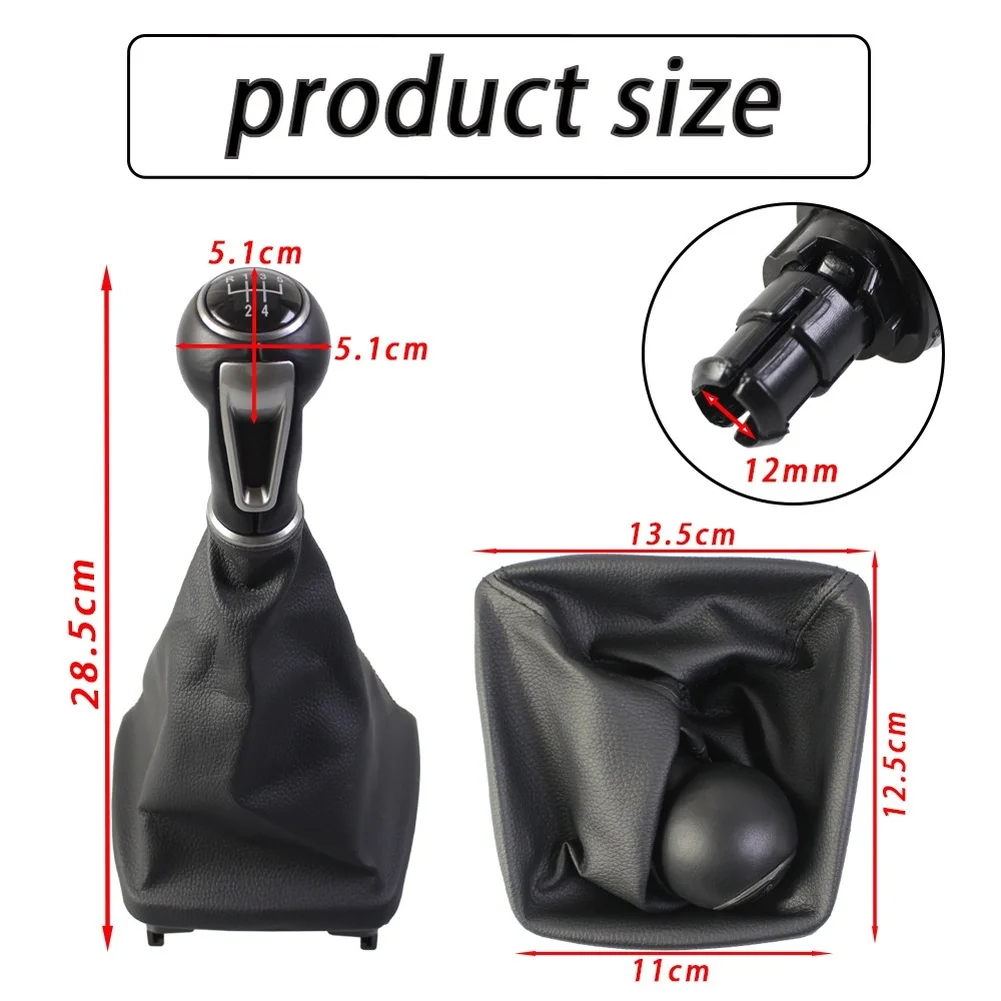 For Seat For Ibiza IV 6j 2009-2015 5/6 Speed Car Gear Shift Knob Assembly Plastic+Artificial Leather For Manual Transmission
For Seat For Ibiza IV 6j 2009-2015 5/6 Speed Car Gear Shift Knob Assembly Plastic+Artificial Leather For Manual Transmission