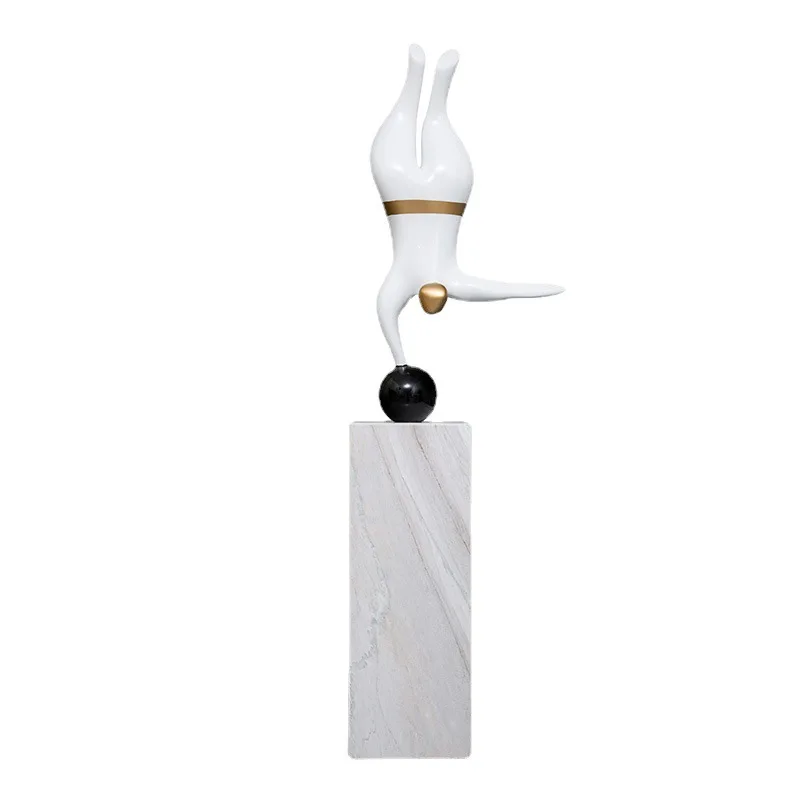 Inverted figures, sculptures, ornaments, modern, minimalist, sales office, model house
Inverted figures, sculptures, ornaments, modern, minimalist, sales office, model house