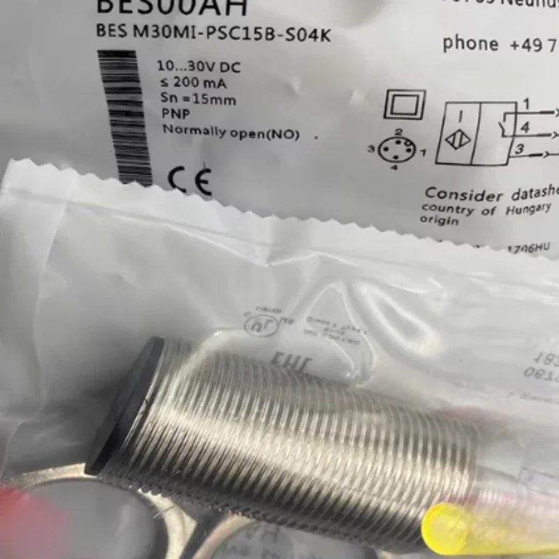 Новый комплект из 3 бесконтактных датчиков BES: M30MI-PSC15B-S04K, M30MI-NSC15B-S04G, M30MI-PSC15B-BP02, M30MI-PSC15B-S04G
Новый комплект из 3 бесконтактных датчиков BES: M30MI-PSC15B-S04K, M30MI-NSC15B-S04G, M30MI-PSC15B-BP02, M30MI-PSC15B-S04G