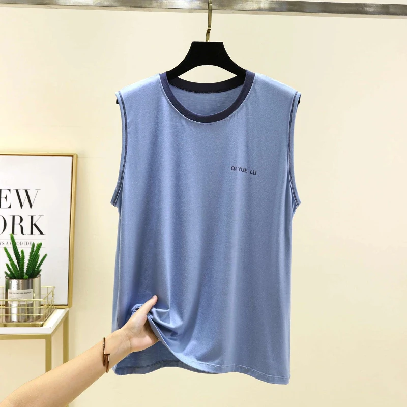 Men's Sleeveless Tank Top Casual Daily Wear Round Neck Solid Color Summer Knit Style Comfortable Fit
Men's Sleeveless Tank Top Casual Daily Wear Round Neck Solid Color Summer Knit Style Comfortable Fit
