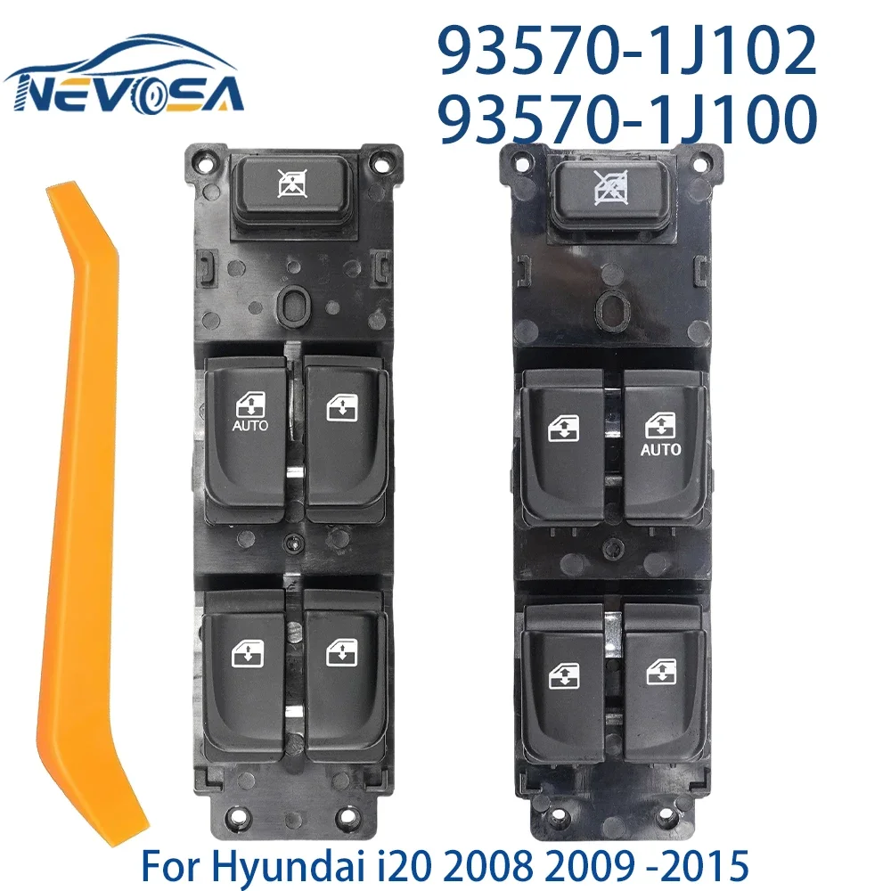 1 Auto For Hyundai i20 2008 2009 2010 2011 2012-2014 Electric Power Window Control Switch 93570-1J102 935701J102 93570-1J100
1 Auto For Hyundai i20 2008 2009 2010 2011 2012-2014 Electric Power Window Control Switch 93570-1J102 935701J102 93570-1J100