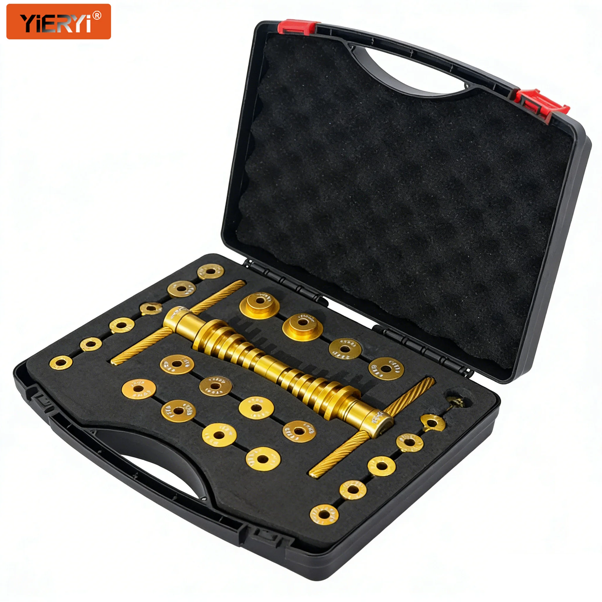 Bearing Press Tool Set Bicycle Hub Wheel BB Press Fit Install Extractor Driver Kit for Soft Tail Mountain Road Bike Frame Repair
Bearing Press Tool Set Bicycle Hub Wheel BB Press Fit Install Extractor Driver Kit for Soft Tail Mountain Road Bike Frame Repair
