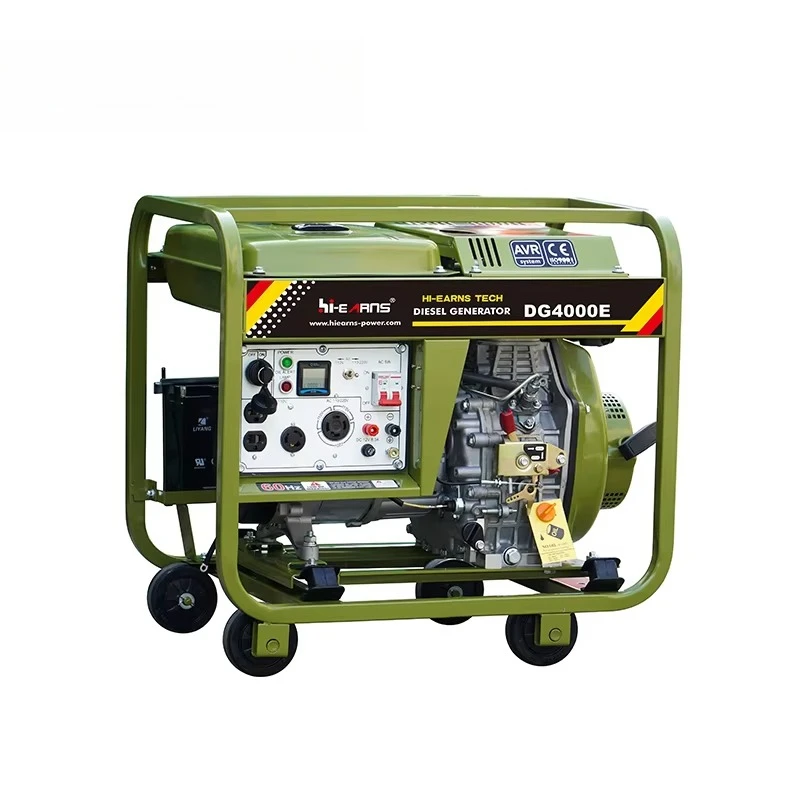 3kw Dual Voltage diesel Generator, 178 Single Cylinder diesel Engine
3kw Dual Voltage diesel Generator, 178 Single Cylinder diesel Engine