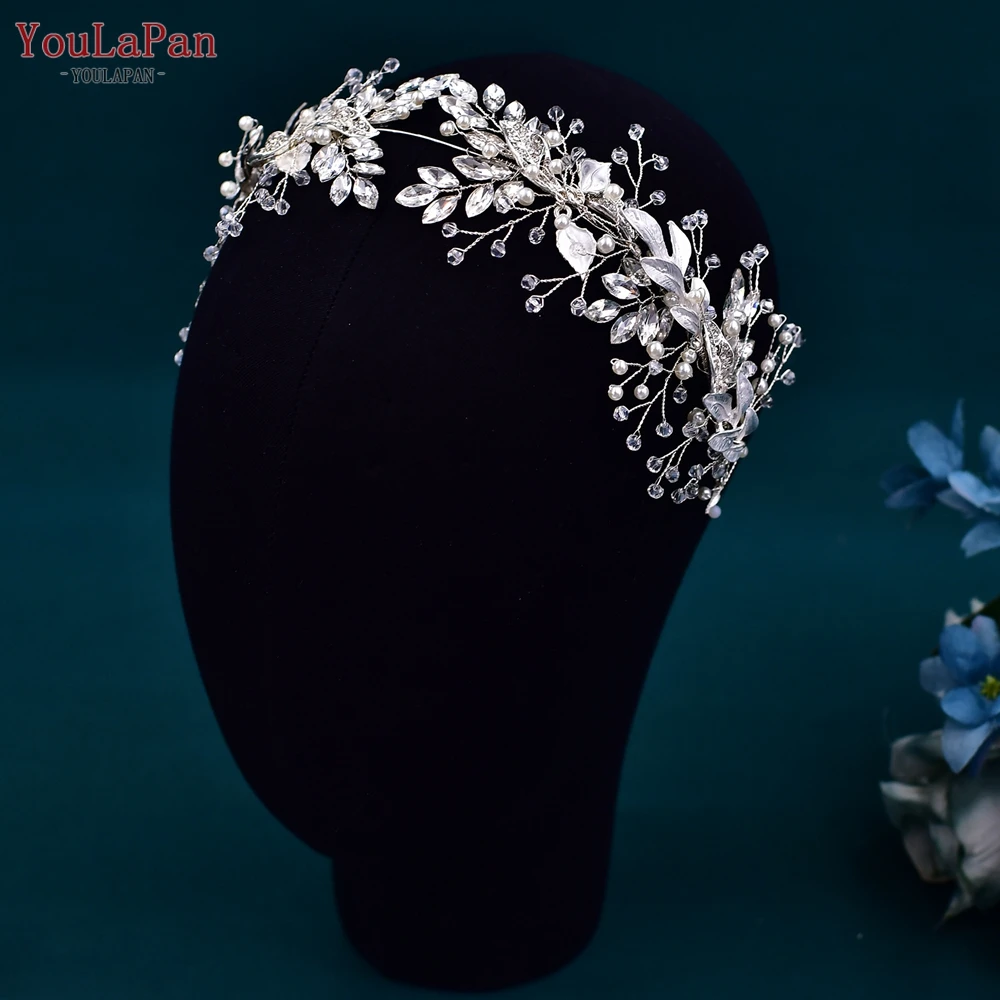 YouLaPan Silver Color Headband Alloy Leaf Bridal Hair Accessories Handmade Rhinestone Tiara Crystal Pearl Headpiece HP272
YouLaPan Silver Color Headband Alloy Leaf Bridal Hair Accessories Handmade Rhinestone Tiara Crystal Pearl Headpiece HP272