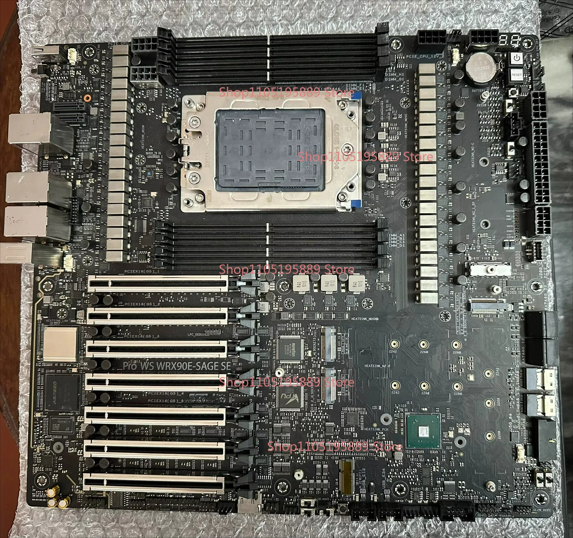 For ASUS Pro WS WRX90E-SAGE SE Workstation Main Board
For ASUS Pro WS WRX90E-SAGE SE Workstation Main Board