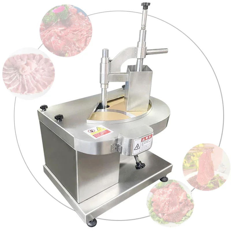 Commercial Fresh Meat Slicer Thickness 0.5-14mm Adjustable Automatic Electric Lamb Roll Meat Cutting Machine
Commercial Fresh Meat Slicer Thickness 0.5-14mm Adjustable Automatic Electric Lamb Roll Meat Cutting Machine