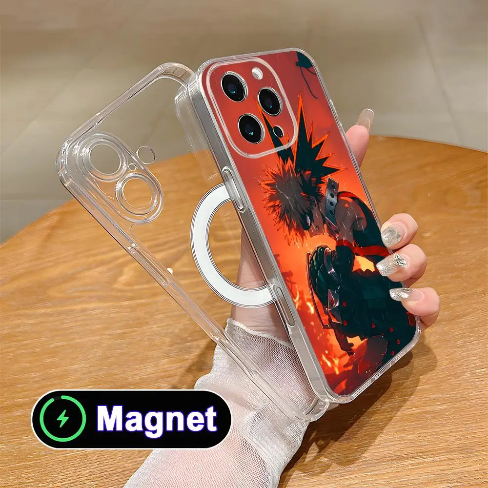 MHA Bakugo Phone Case for iPhone 17 16 15 14 13 12 11 Air Pro Max Plus Mini Soft TPU Clear Magnet Cover
MHA Bakugo Phone Case for iPhone 17 16 15 14 13 12 11 Air Pro Max Plus Mini Soft TPU Clear Magnet Cover