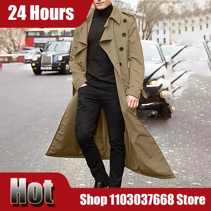 Мужской роскошный плащ с длинными рукавами в полный рост, уличная одежда, повседневное длинное тонкое пальто, модный плащ, длинное пальто, зимнее деловое пальто
Мужской роскошный плащ с длинными рукавами в полный рост, уличная одежда, повседневное длинное тонкое пальто, модный плащ, длинное пальто, зимнее деловое пальто