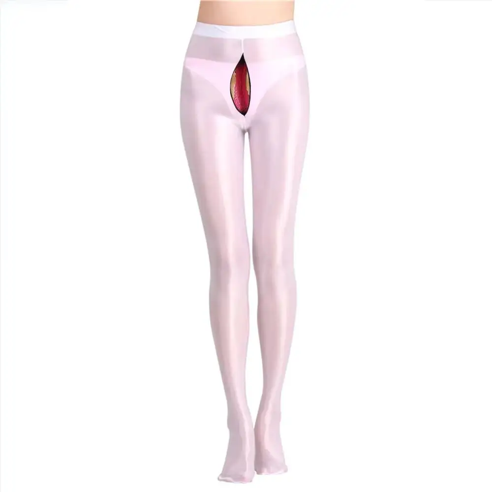 Zipper crotch glossy satin silk women high waist tights leggings pantyhose Fitness see through sports yoga pants
Zipper crotch glossy satin silk women high waist tights leggings pantyhose Fitness see through sports yoga pants